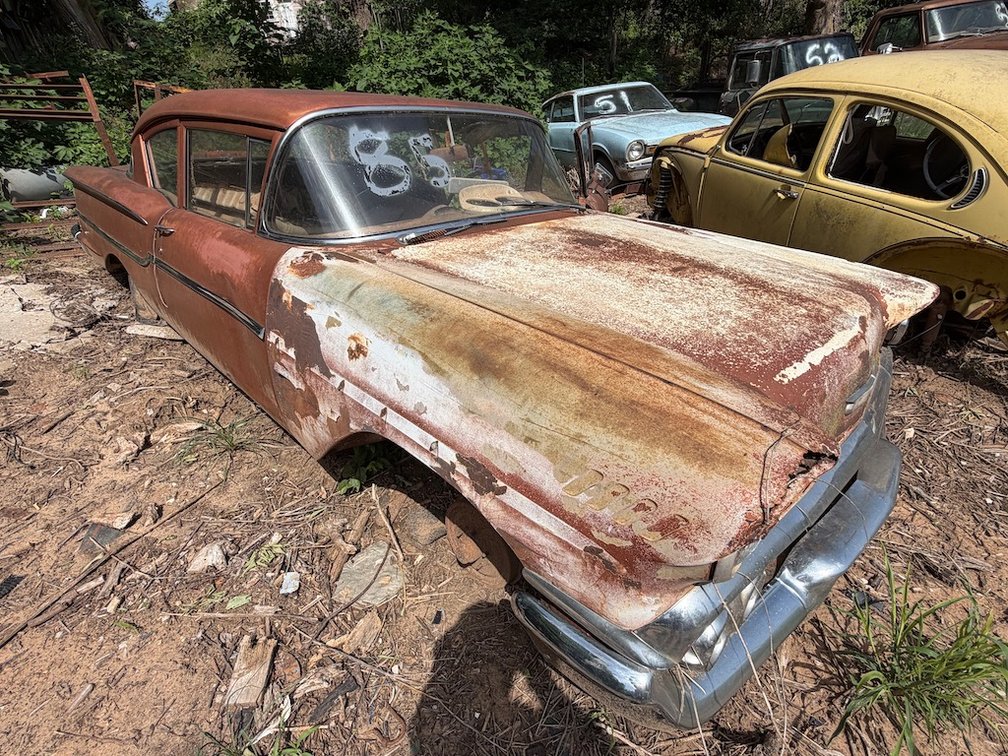1958 Chevy 2dr Del Ray- No Engine or Transmission