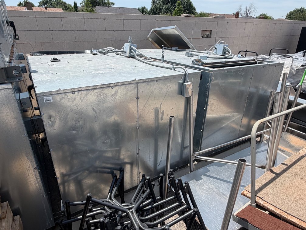 Temtrol Model WF-BH8 Rooftop Air Handling Units - 6 Total Units