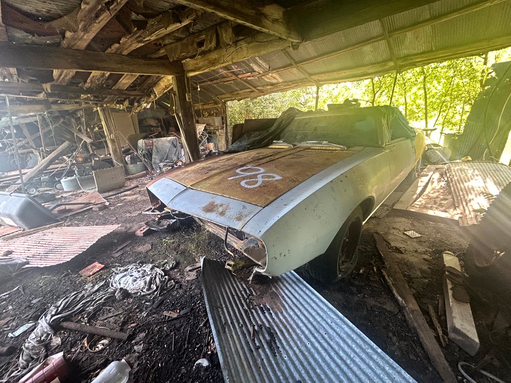 1967 Chevy Camaro Convertible- W/ Title, Matching Number 327 Engine & Powerglide Transmission