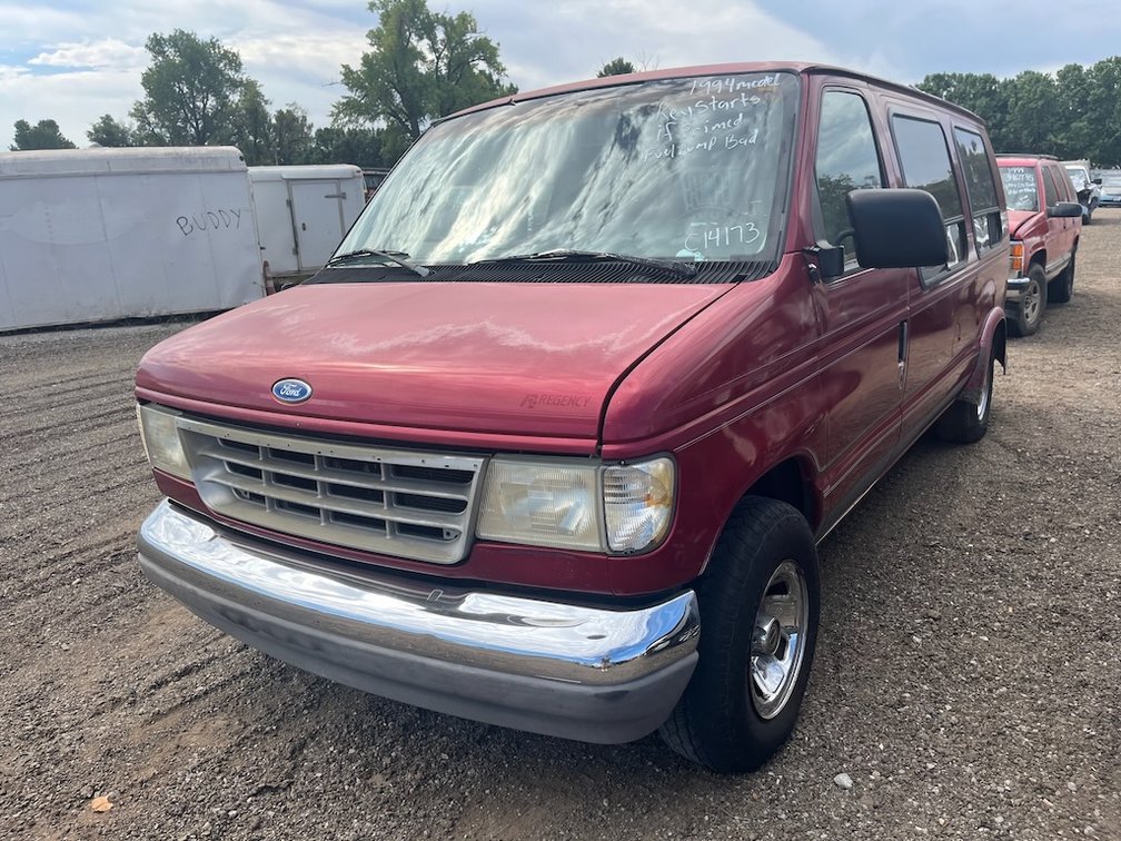 1994 Ford E-150- W/ Key & Starts If Primed