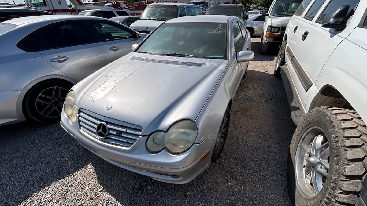 2002 MERCEDES C2S- No Key