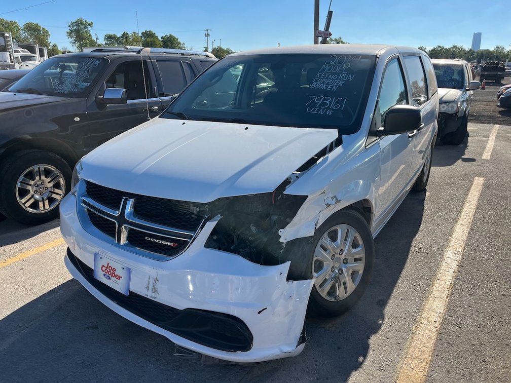 2019 Dodge Grand Caravan- W/ Key But Does Not Run