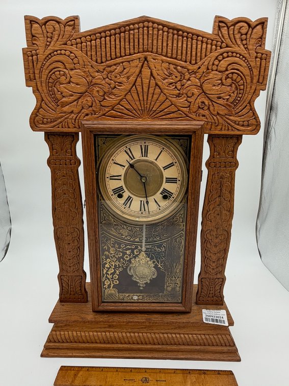 Antique/Vintage Mantel Pendulum  Clock