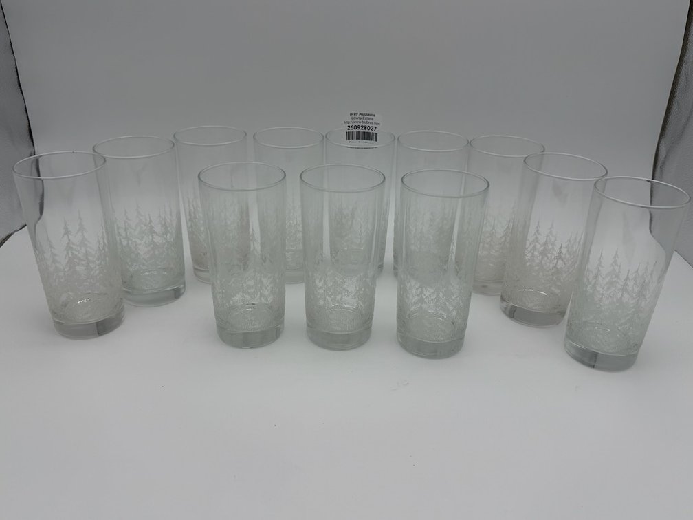 Lot of 12 Glasses