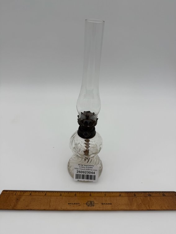 Vintage Plume & Atwood “The Acorn” Hurricane Lamp