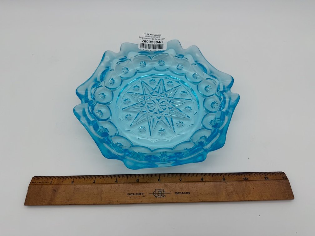 Blue Glass Bowl