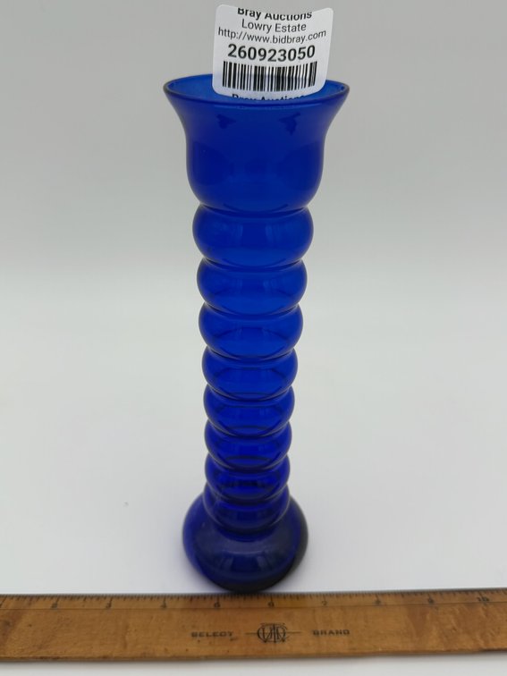 Cobalt Blue Glass Vase