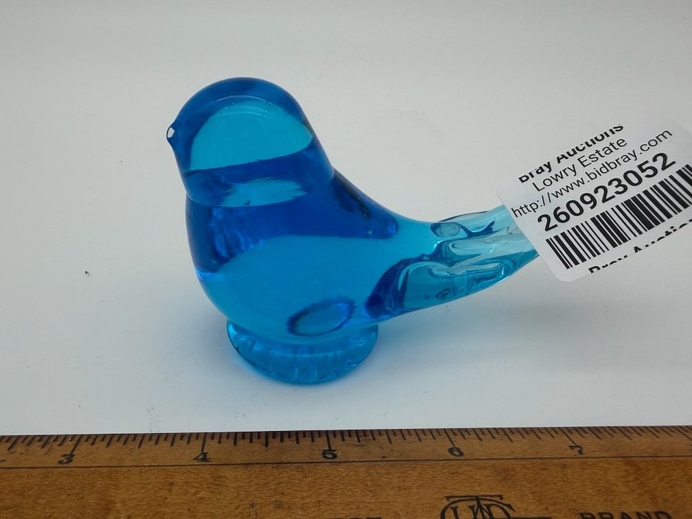 Blue Glass Bird
