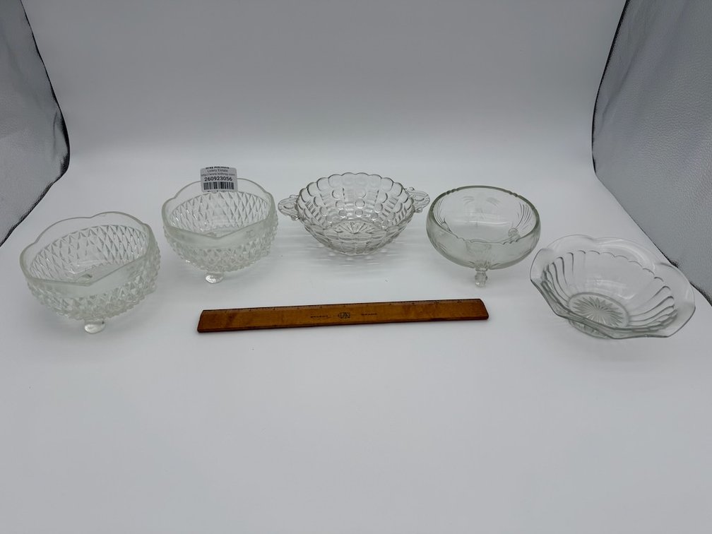 Lot of Glass Serving Bowls