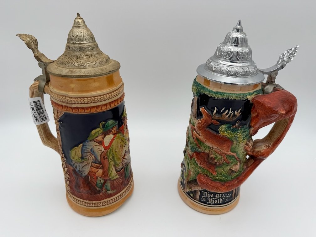 Vintage Beer Steins