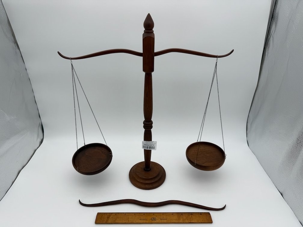 Wooden Hanging Scales