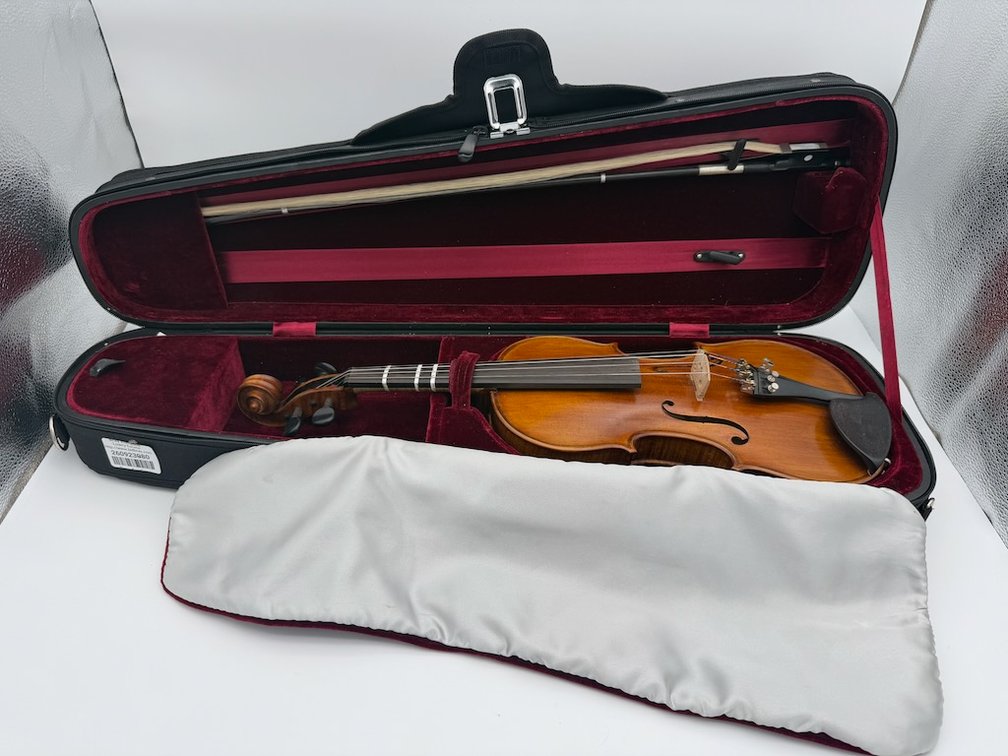 Small Violin In Lined Black Case