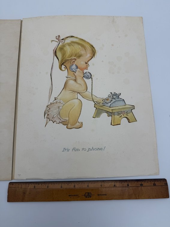 Vintage Betsy Bell Print
