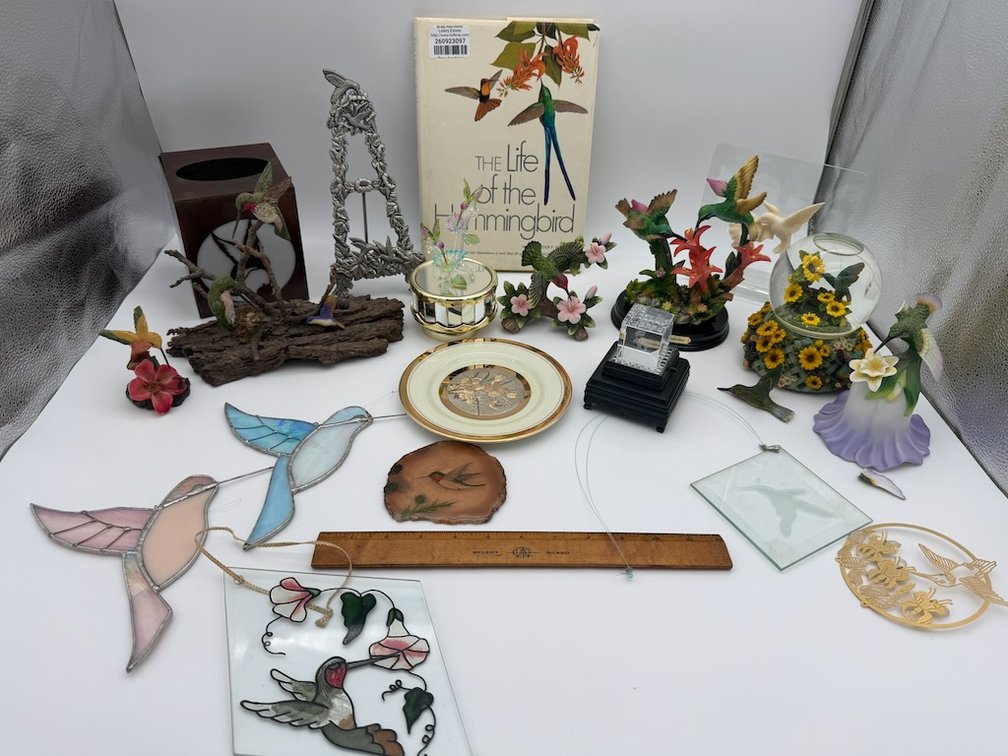 Lot of Hummingbird Decor, etc.