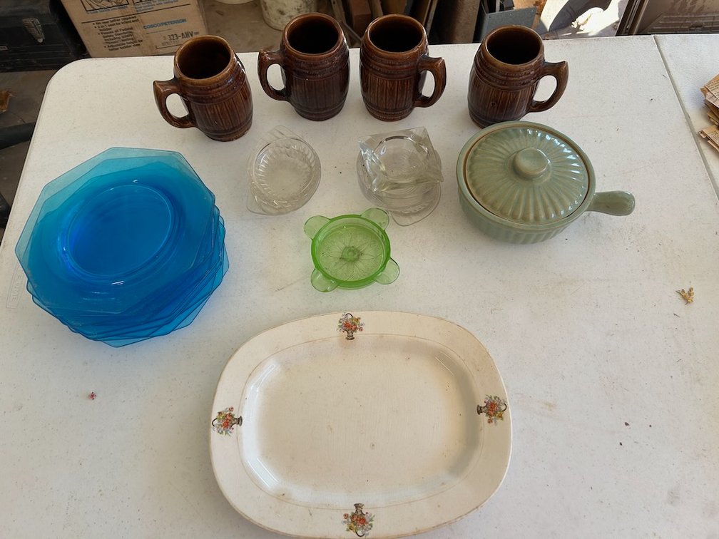 Lot of Vintage Glassware