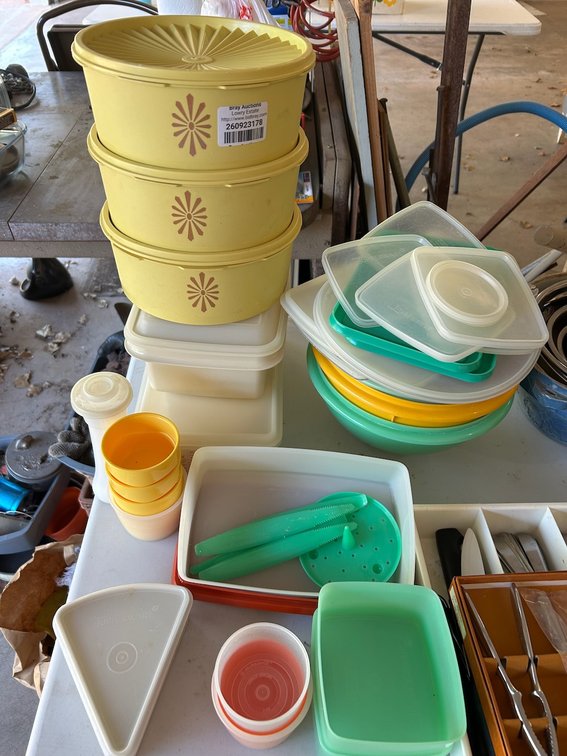 Large Lot of Tupperware