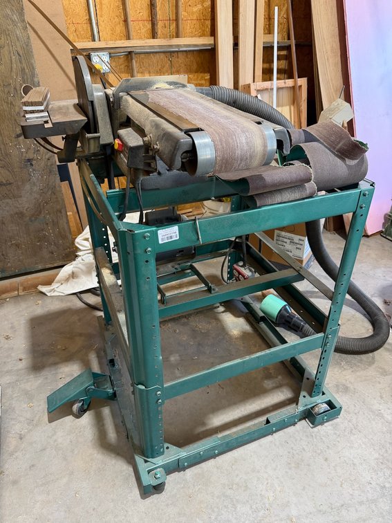 Craftsman Vintage Model 113.22520 Belt/Disc Sander On Rollig Stand