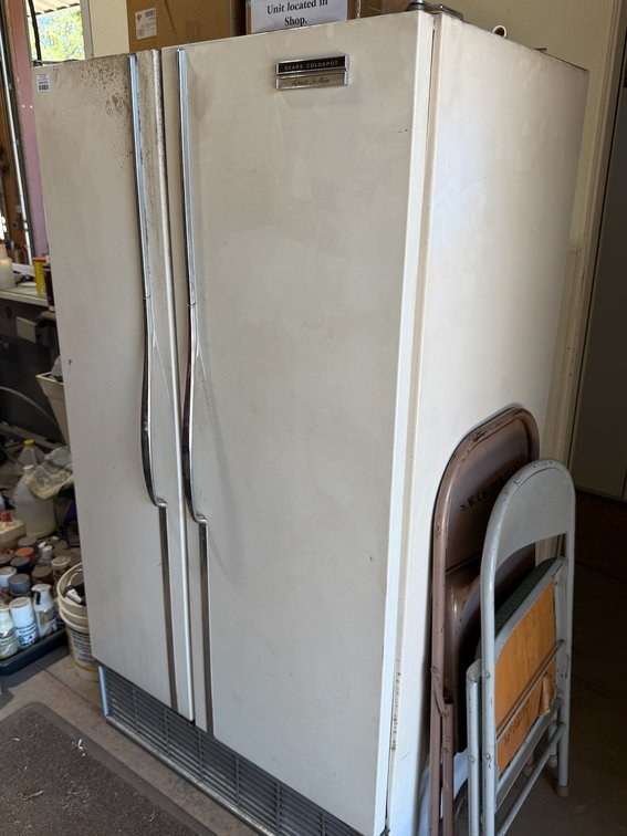 Sears Coldspot Side by Side Refrigerator/Freezer W/ Automatic Ice Maker