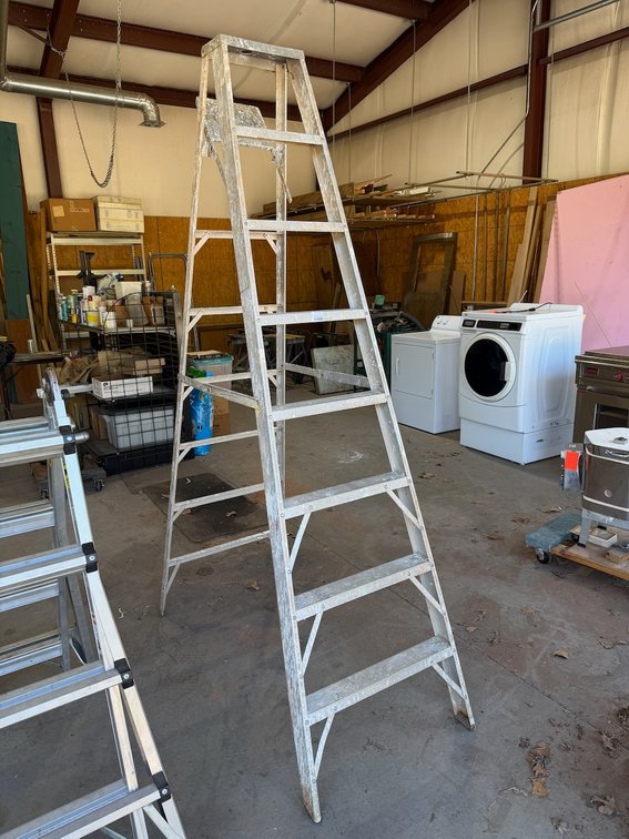 8 Ft. Aluminum Step Ladder