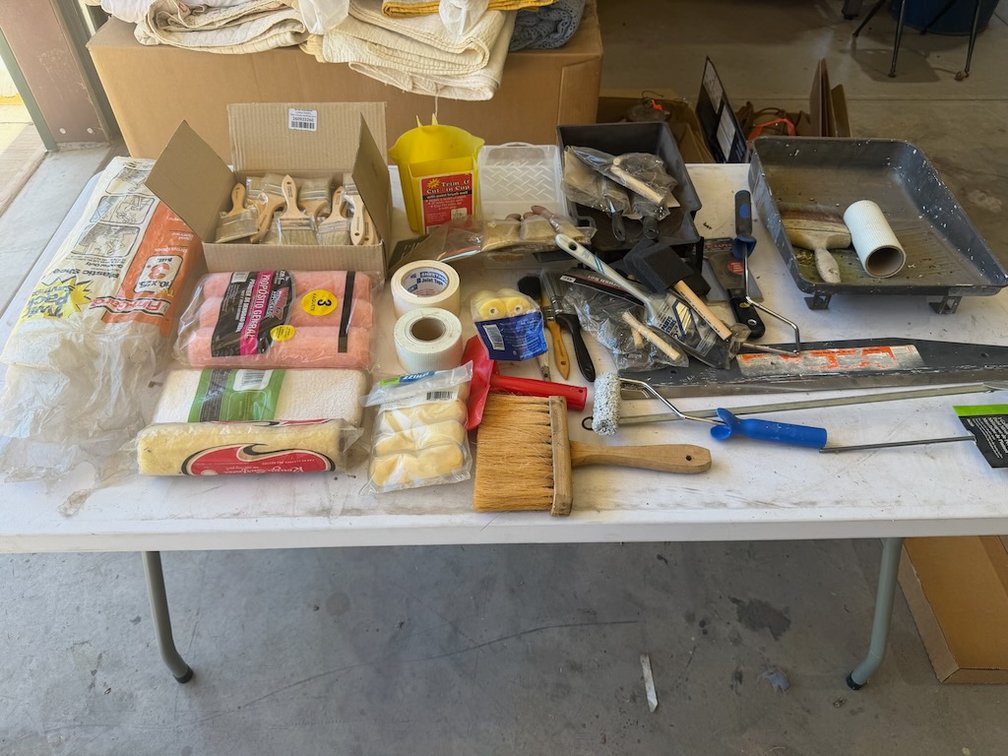 Large Lot of Painter Supplies