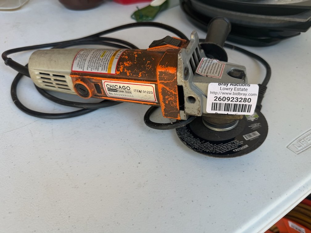 Chicago 4 1/2” Angle Grinder