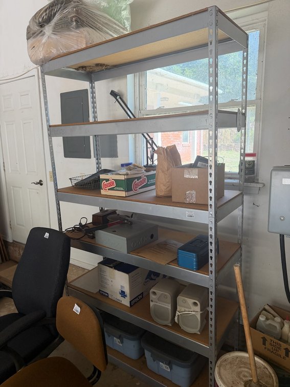 6-Tier Metal Shop Shelving Unit