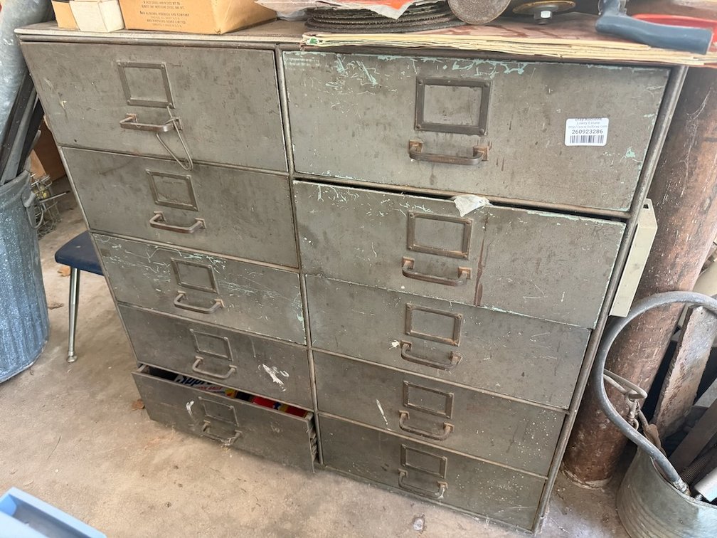 10-Drawer Industrial Storage Cabinet