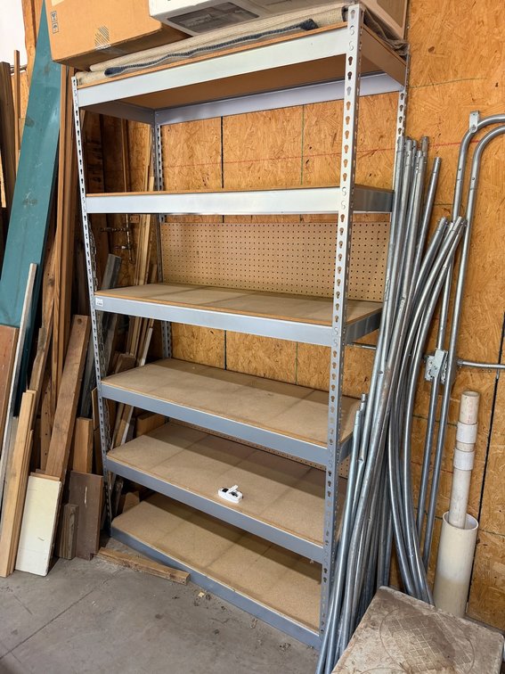 6-Tier Metal Shop Shelving Unit