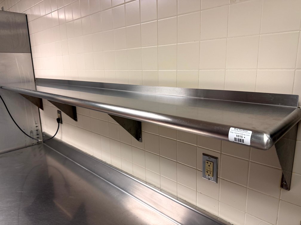 Commercial Stainless Steel Wall Mount Shelf