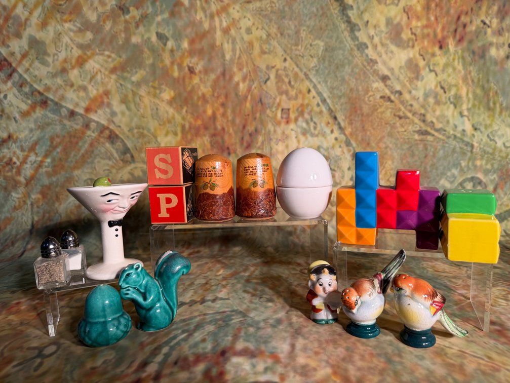 Vintage Salt & Pepper Collection Lot