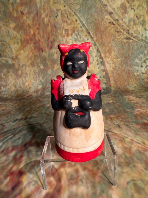 Vintage Americana Chalkware Figure