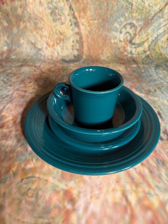 4 pc. Fiestaware Juniper set