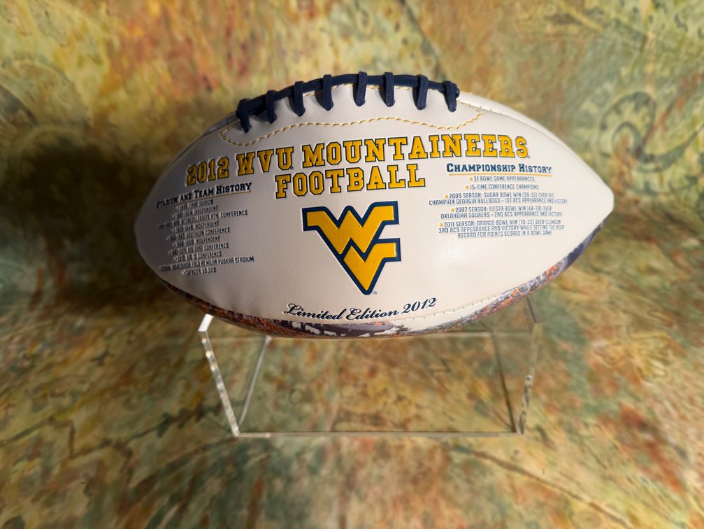 WVU Collectors Edition Football 2012 Big 12 Conference