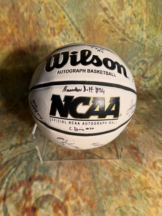 WV Tech Autographed Basketball
