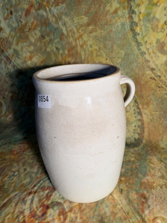 Antique 3 gallon Stonewear Crock with handle