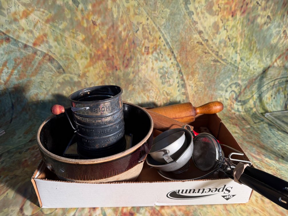 Antique kitchenwares lot