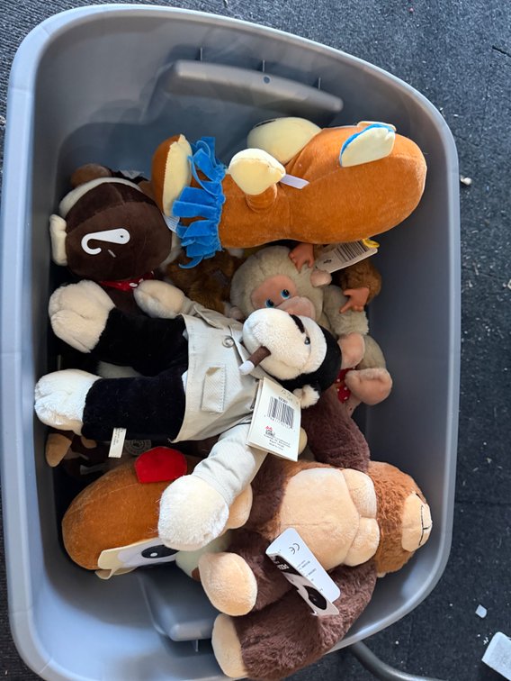 Misc. vintage stuffed animal lot