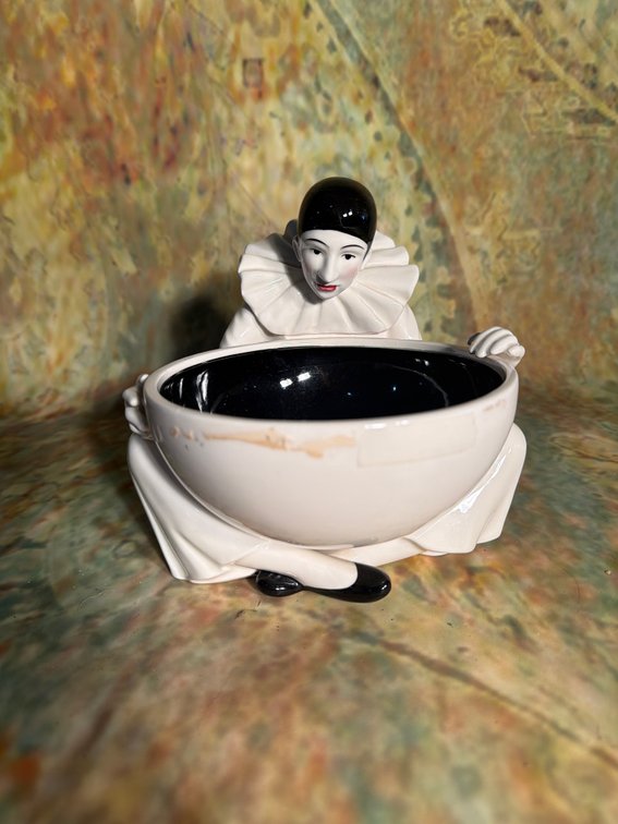 vintage Taste Setter by Sigma Pierrot Clown Bowl