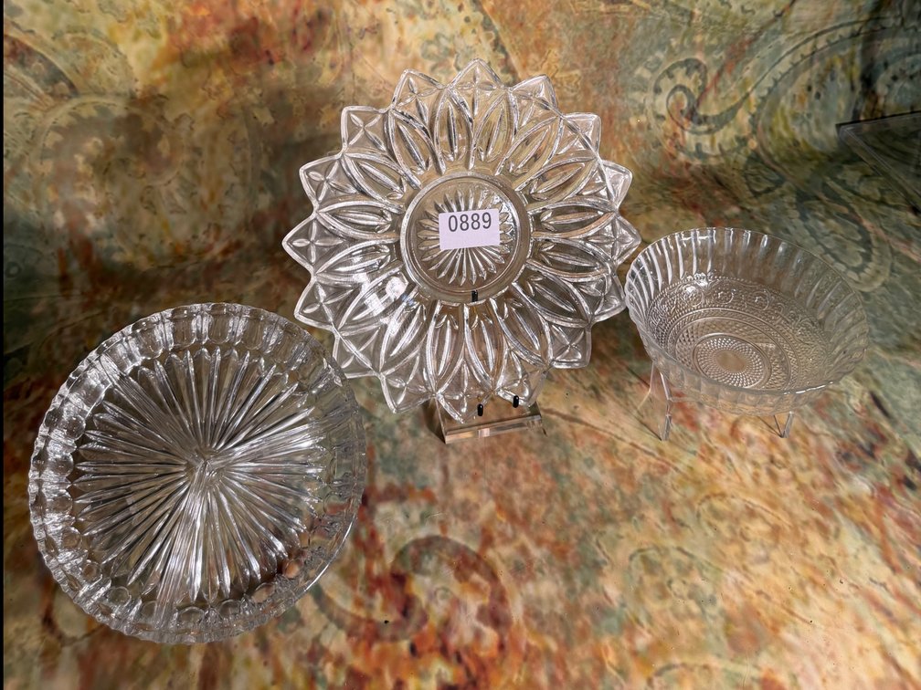 Crystal glass lot