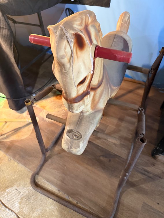 Antique hobby horse