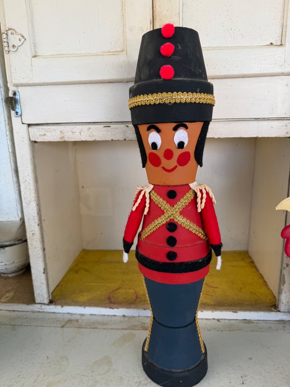Vintage nutcracker decor