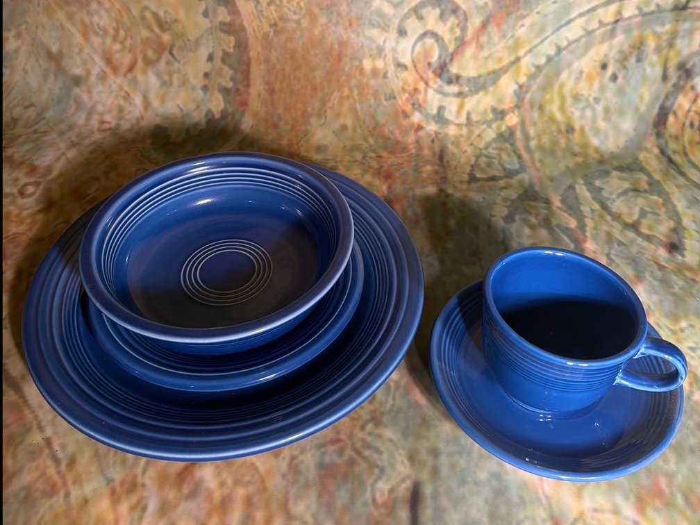 5pc Fiestaware Set in Sapphire