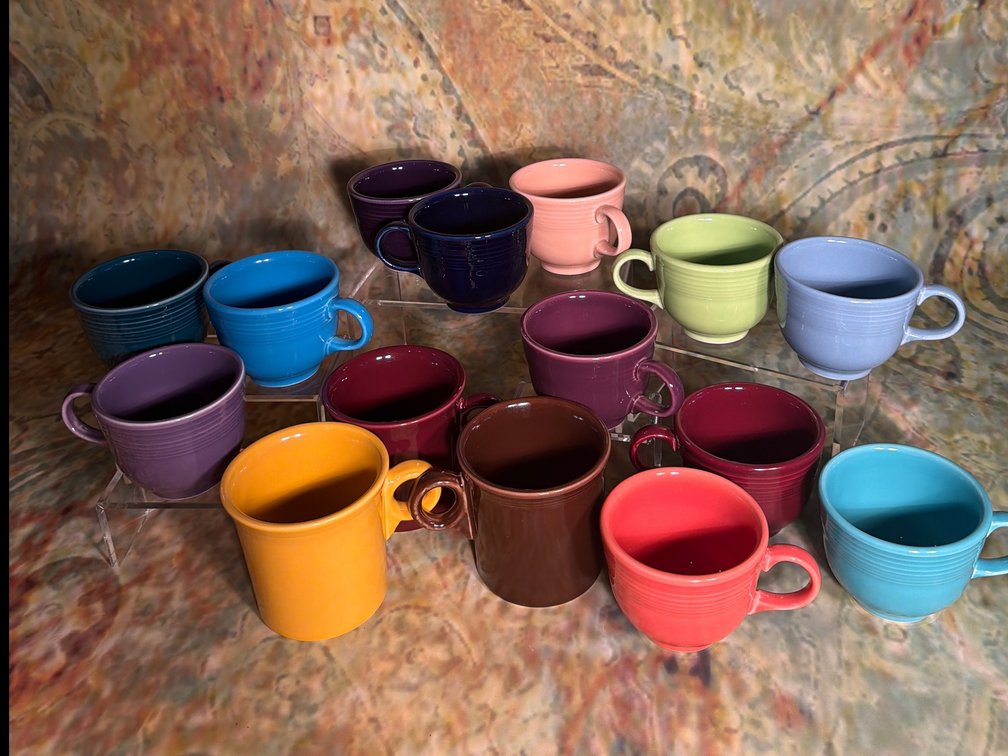 Misc. Fiestaware Mug set