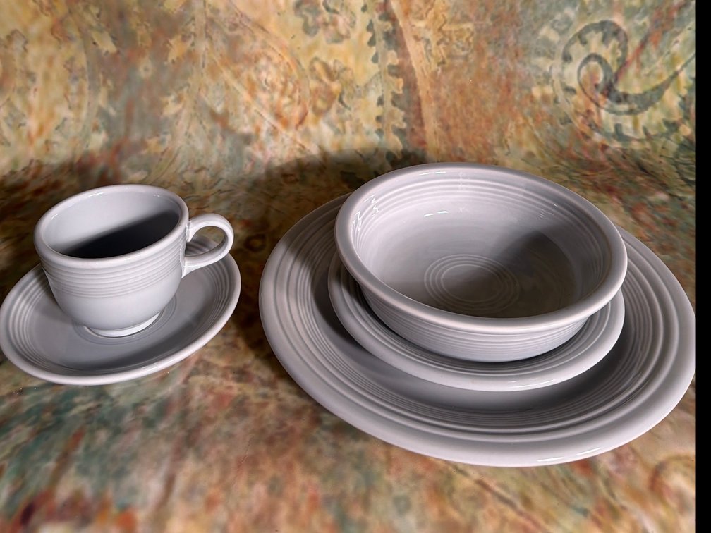 5pc. Fiestaware Pearl set