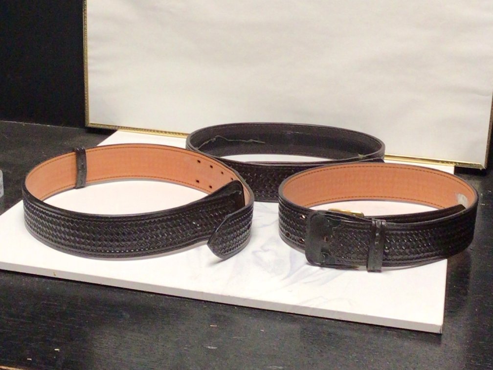 Belts For A 30 Inche Waist 3 Of Them One Is Velcro