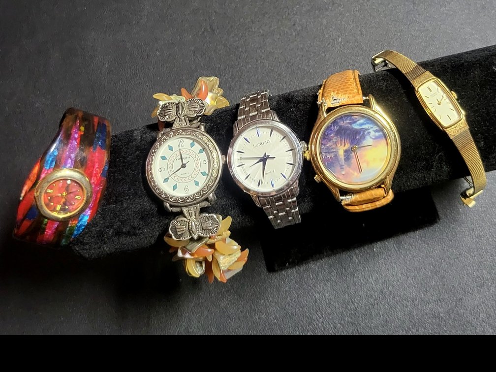Watch,Seiko, Thomas Kinkade, L.A. Express, LONGBO – 5pc Bundle