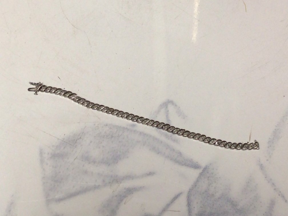 925 Silver Bracelet Approx 7 Inches
