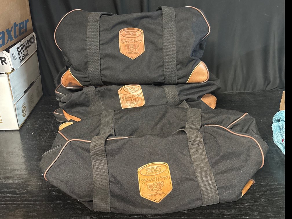 20th Anniversary Honda Gold Wing Duffle Bags Vintage