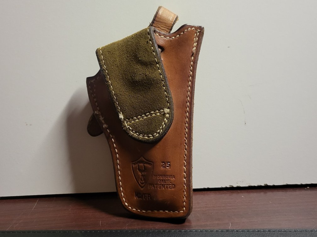 Safariland 25 Leather Holster, Medium Frame Revolver MD/FR Monrovia