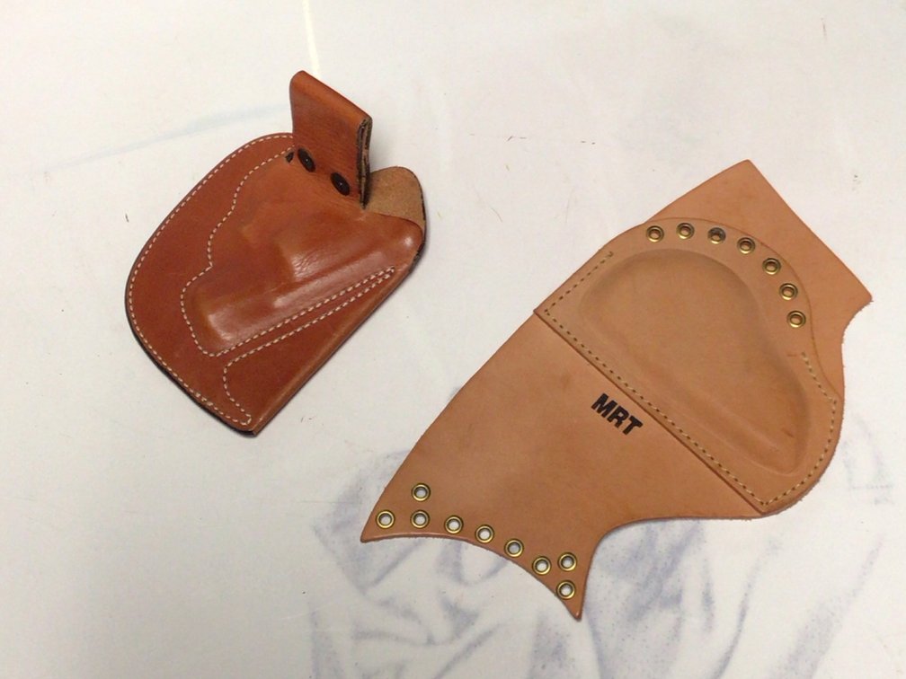 Revolver Holster And m1 Garand M1c/M1d Leather Sniper Cheek Pad